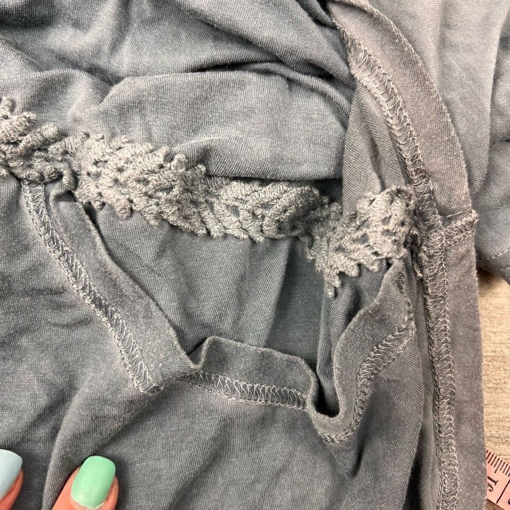 POL Hooded cold shoulder boho top - Picture 5 of 8